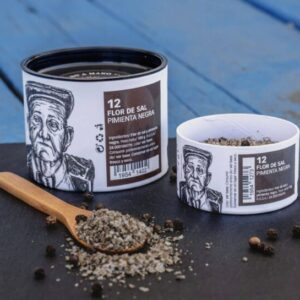 Flor de Sal Pimienta Negra / Solný květ s černým pepřem