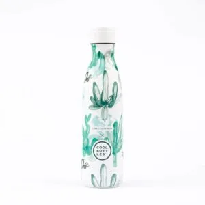 Nerezová termolahev COOL BOTTLES Xclusive! Watercolor Cactus třívrstvá 500 ml