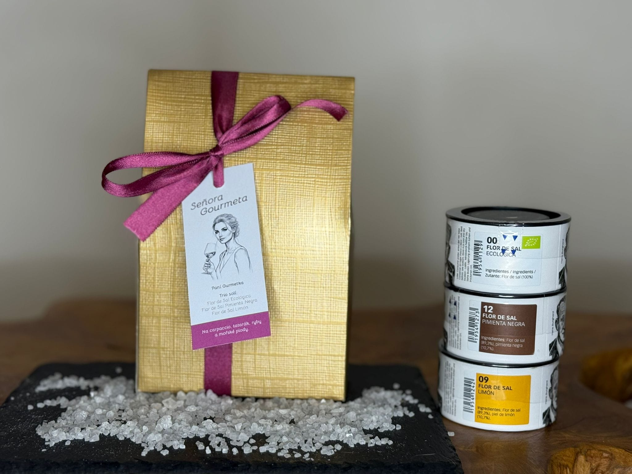 4ZEN dárková sada 3XSOLNÝ KVĚT – Seňora Gourmetta / Gurmánka